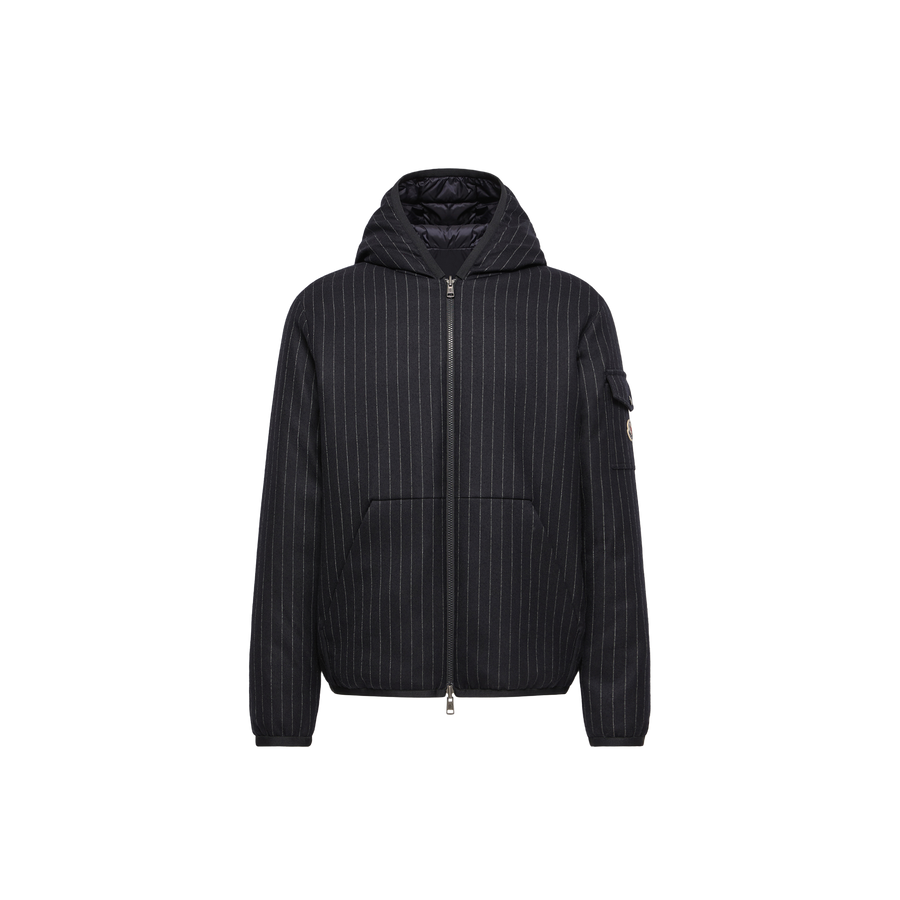 Moncler Nylon down jacket in navy