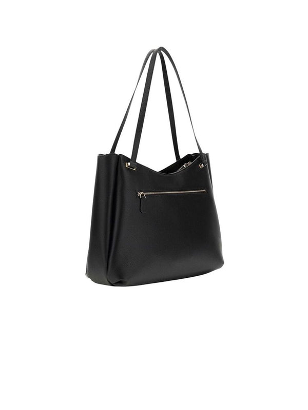 Guess 100% Polyurethane tote bag in black