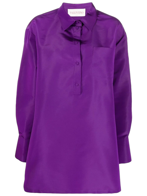 Valentino Silk blouse in purple