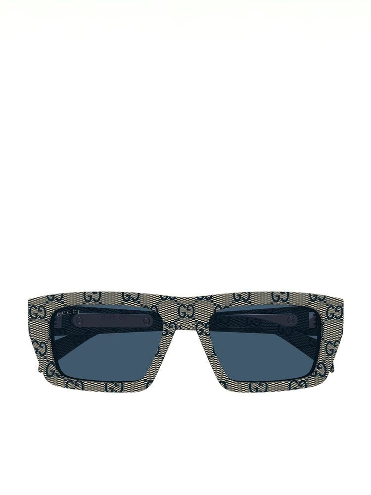 Gucci GG2020S Recycled fabric frame; bio nylon lenses sunglasses in beige