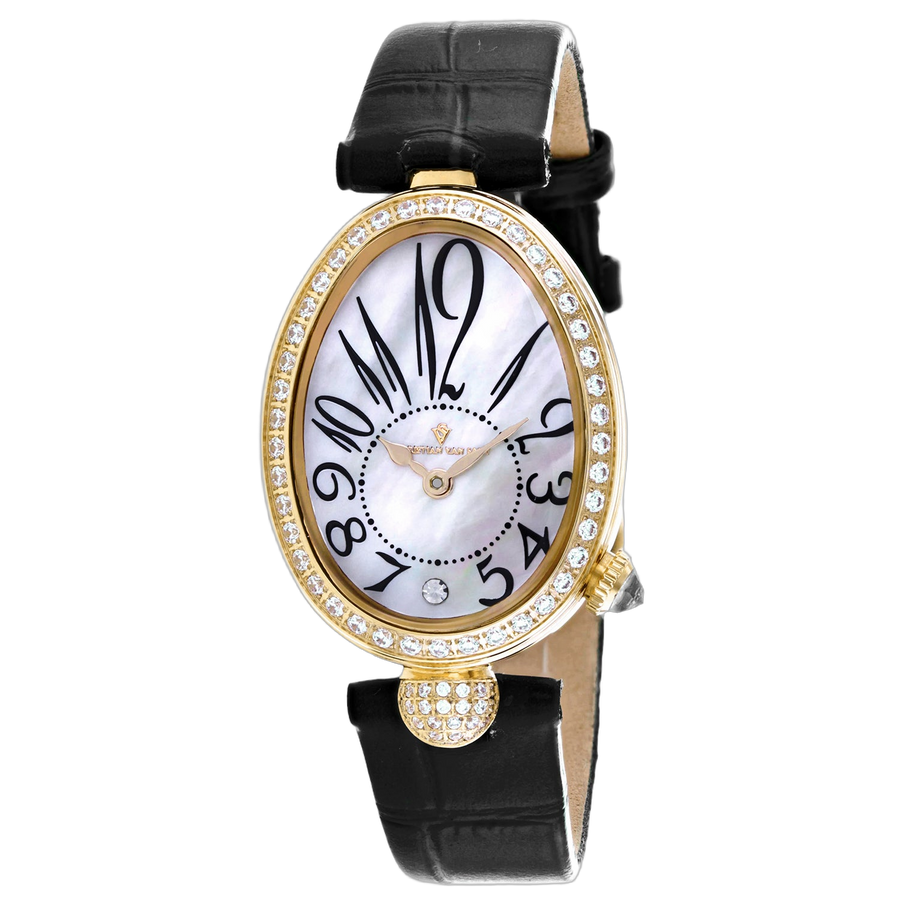 Christian Van Sant Stainless steel case watch in gold