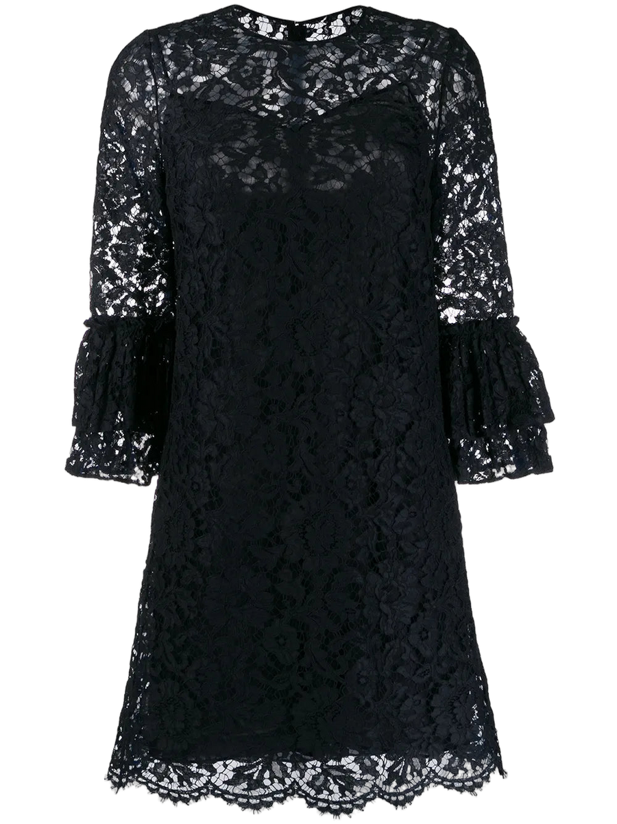 Valentino Cotton blend dress in blue