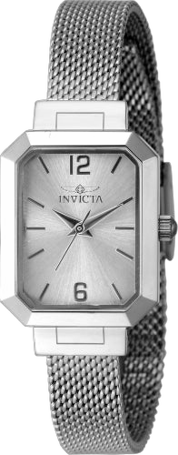 Invicta Stainless steel case and bracelet watch in silver