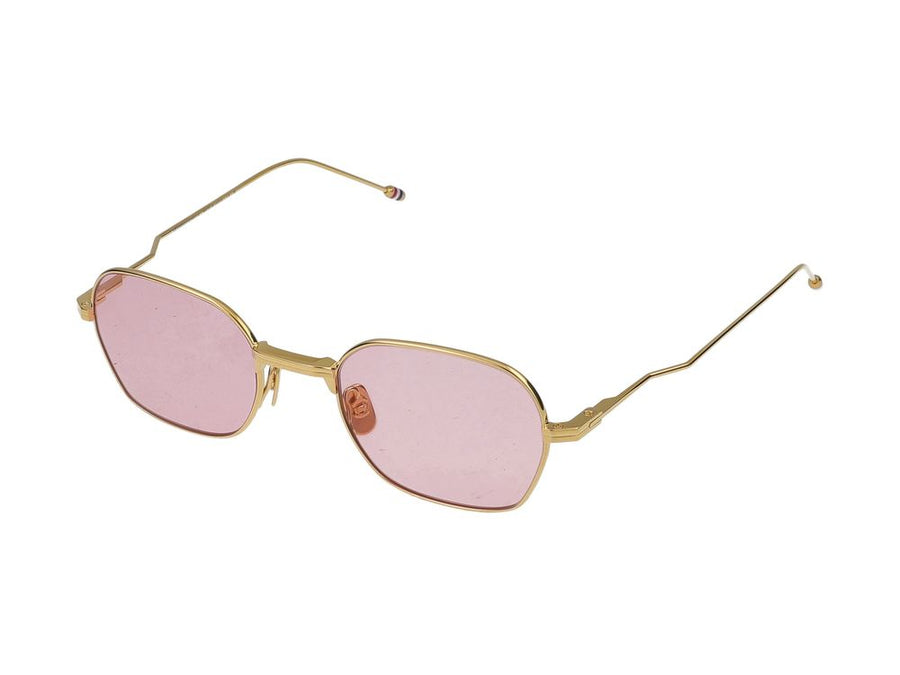 Thom Browne UES936D-G0001-712-48 Acetate sunglasses in pink