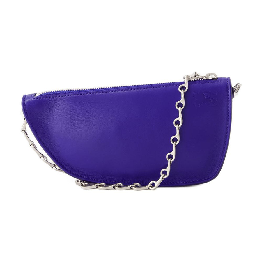 Burberry Lambskin clutch in blue
