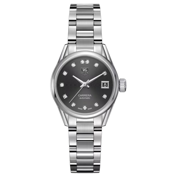 Tag Heuer Stainless steel case watch in black