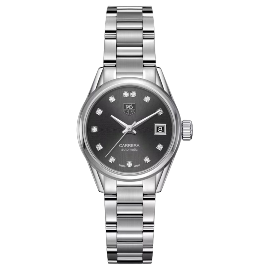 Tag Heuer Stainless steel case watch in black