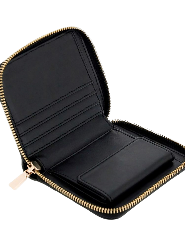Guess 100% Polyurethane wallet in black