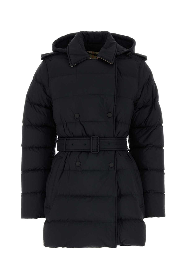 Burberry Exterior: 100% Nylon down jacket in black
