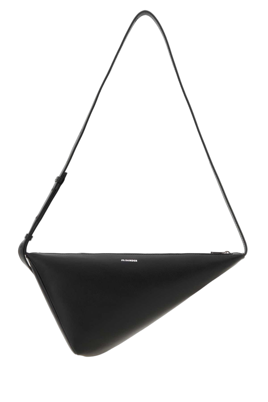 Jil Sander Crossbody Exterior: 100% Calf crossbody bag in black