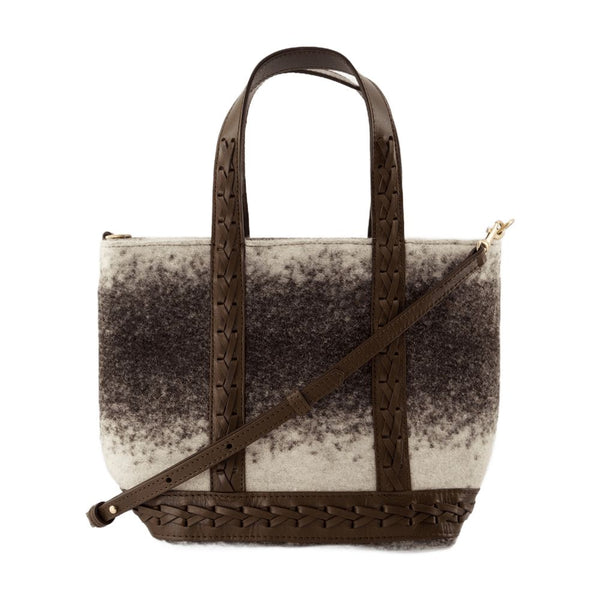 Vanessa Bruno wool tote bag in brown