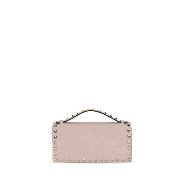Valentino Garavani 100% Calf Leather Bos Taurus wallet in pink