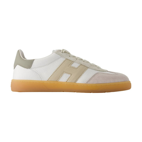 Hogan calfskin sneaker in multicolor