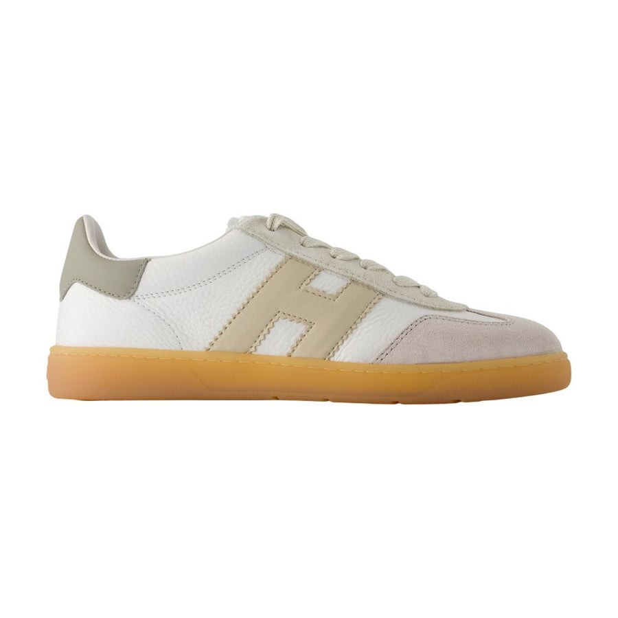 Hogan calfskin sneaker in multicolor