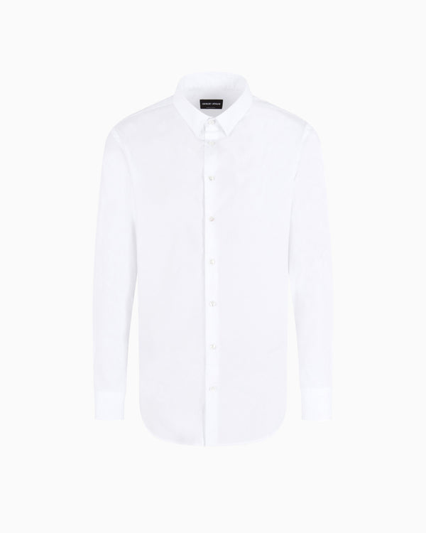 Giorgio Armani Cotton shirt in white