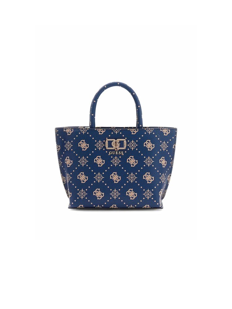 Guess 100% Polyurethane tote bag in navy