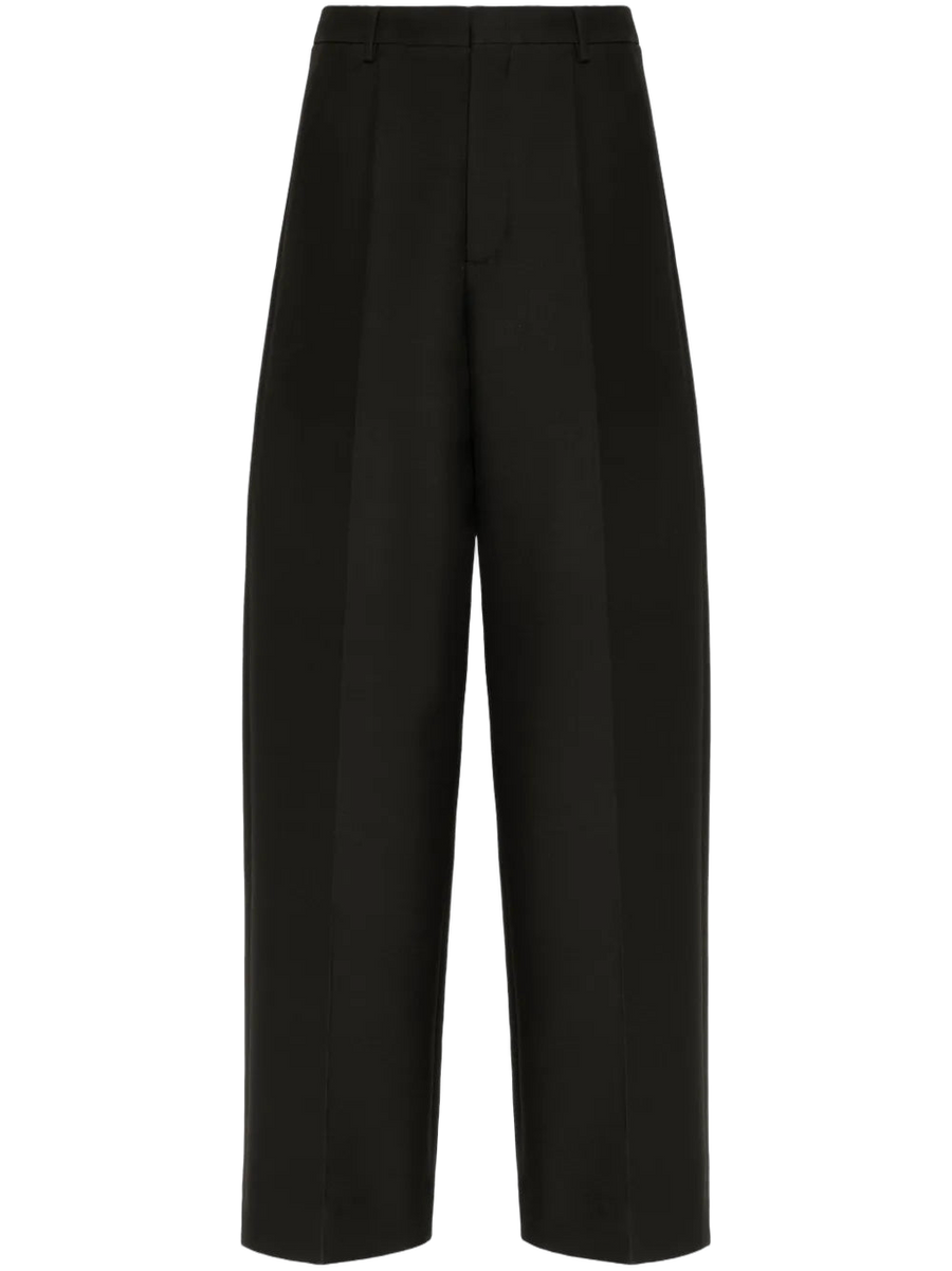 Valentino Virgin wool blend trousers in black