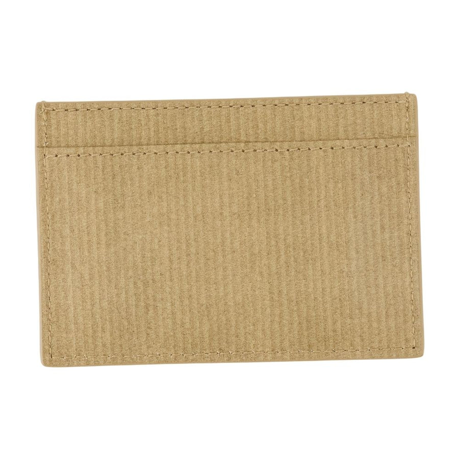 Kenzo leather card case in beige