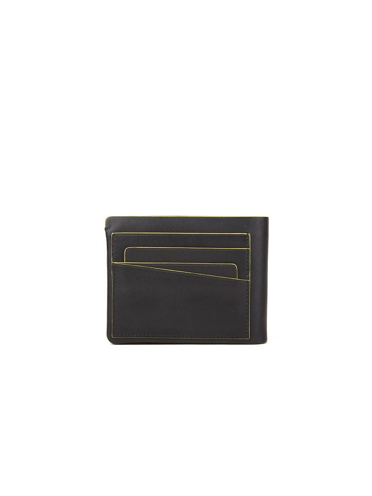 Momo Design 100% Leather wallet in black