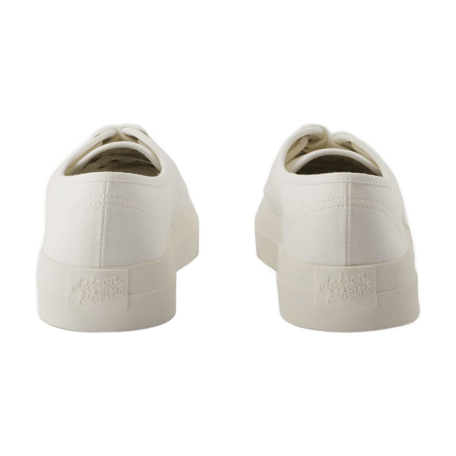 Maison Kitsune Cotton sneaker in white