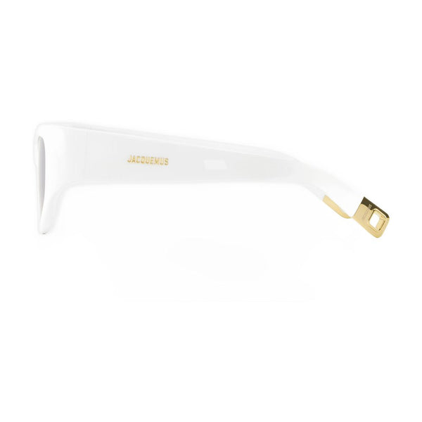 Jacquemus 24E245AC655-5040 Acetate sunglasses in white