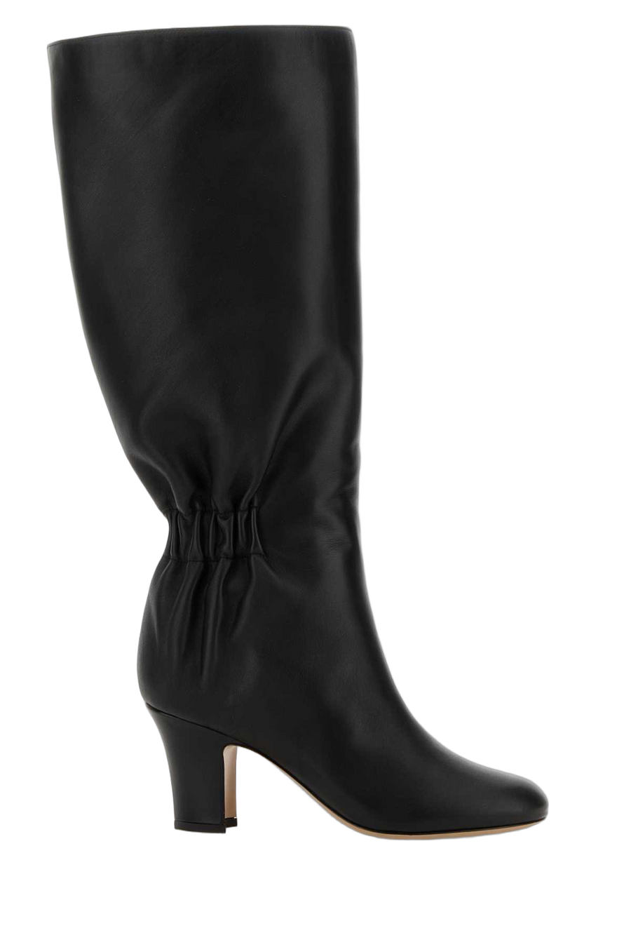 Ferragamo Neroneronero Exterior: 100% Calf. Interior: 100% Leather. Sole: Leather boot in black