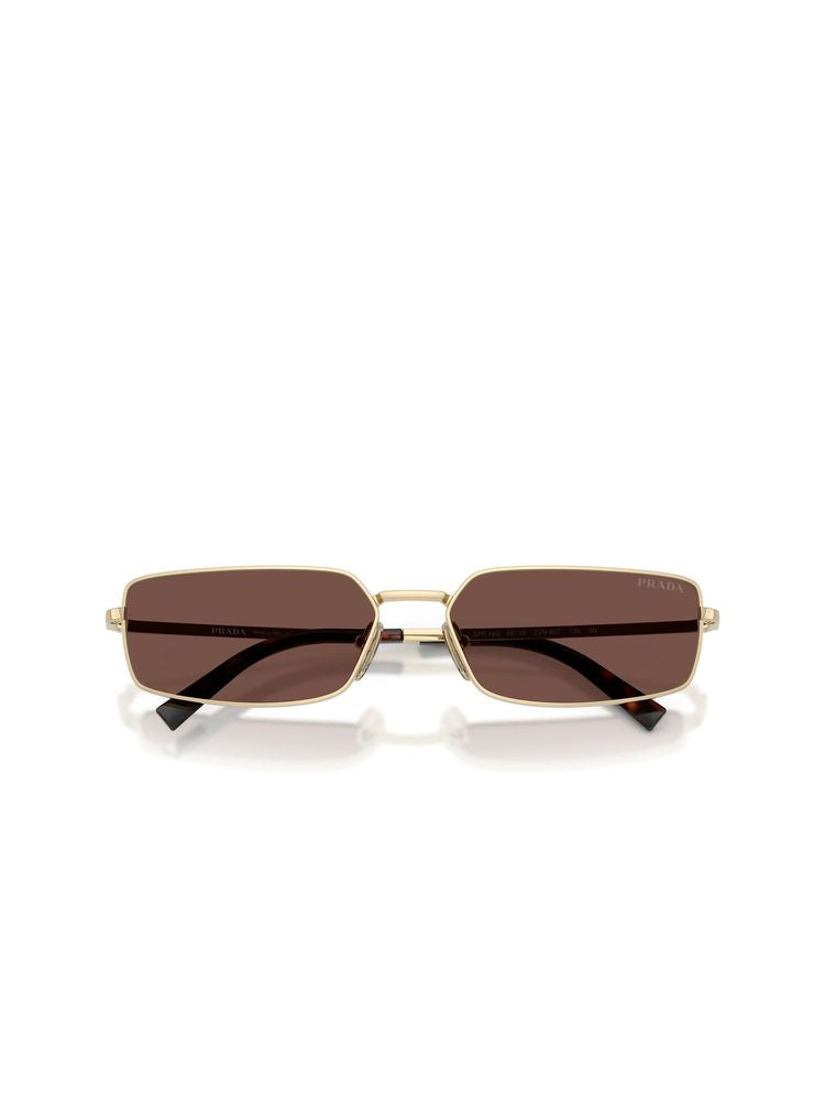 Prada Sole Metal frame sunglasses in gold