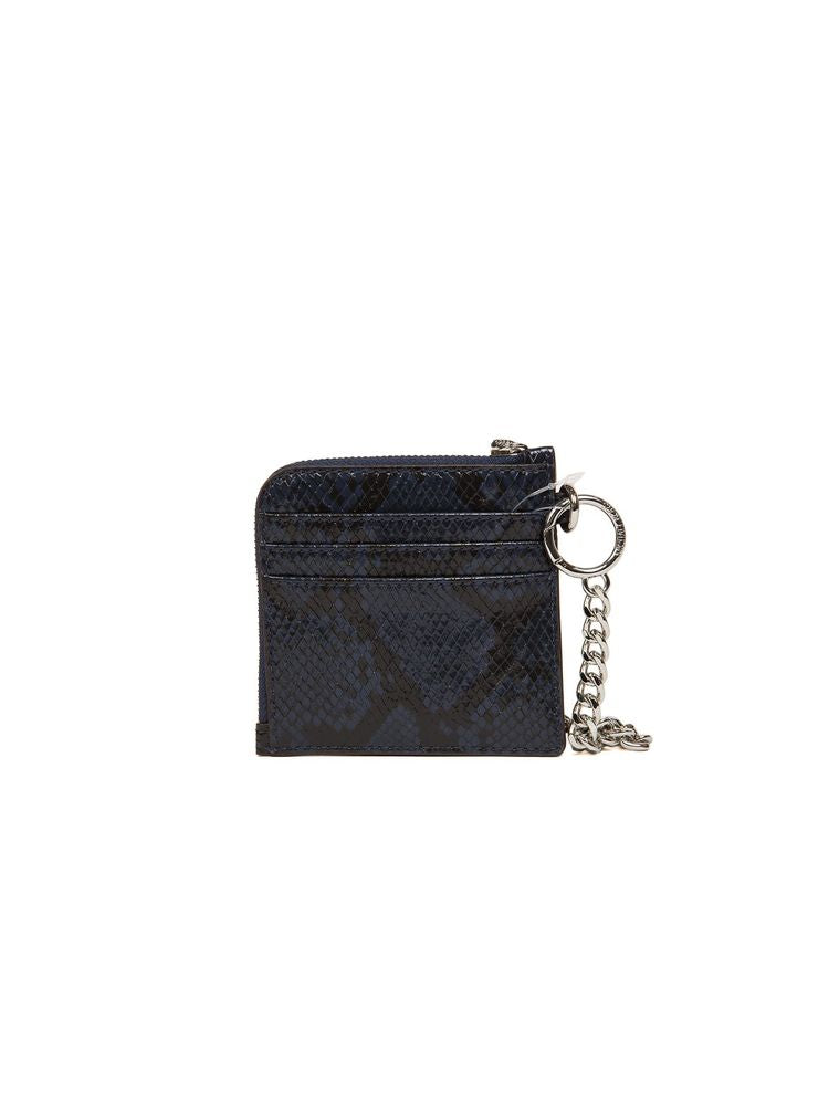 Michael Kors 100% Polyvinyl Chloride wallet in navy