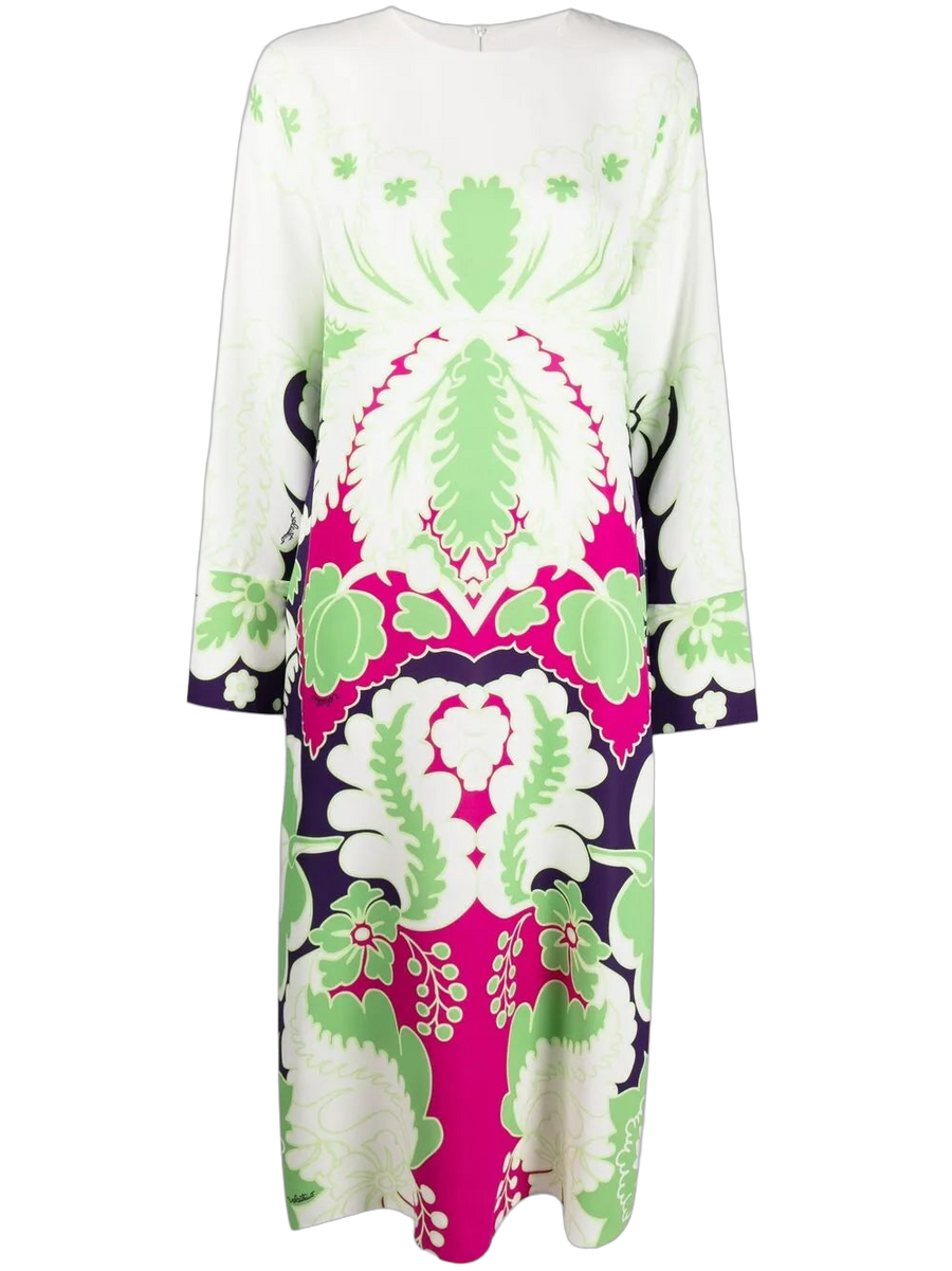 Valentino Silk dress in white