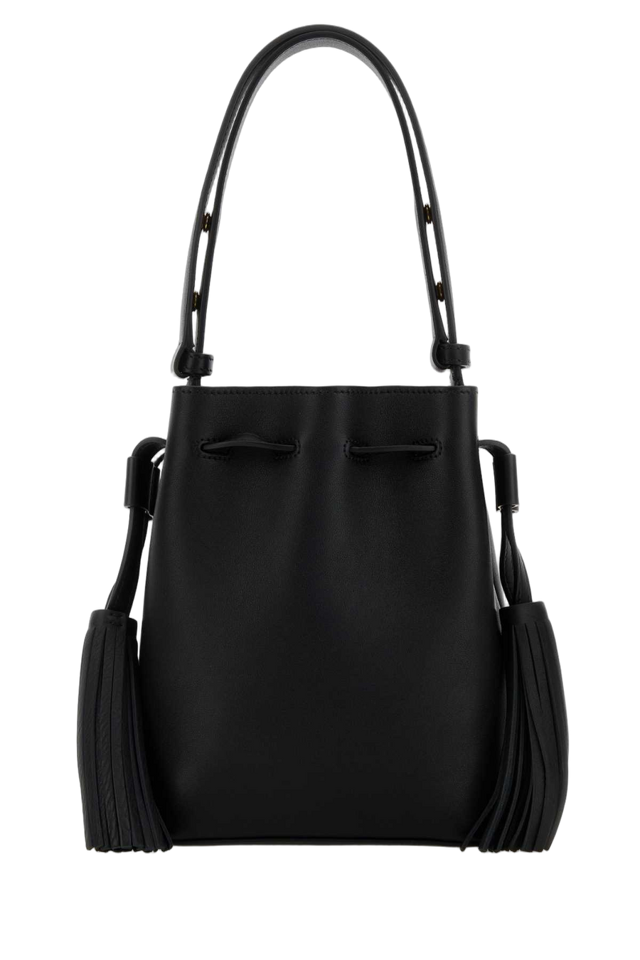 Valentino Garavani Exterior: 100% Leather shoulder bag in black