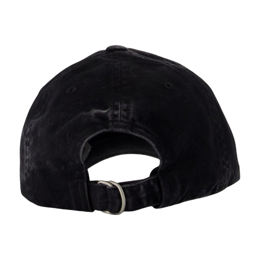 Acne Studios C40416-900 Cotton baseball cap in black