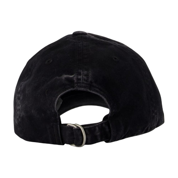 Acne Studios C40416-900 Cotton baseball cap in black
