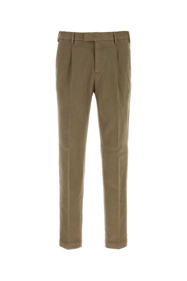 Mud Stretch Cotton Pant Verde Exterior: Elastane Pantaloni