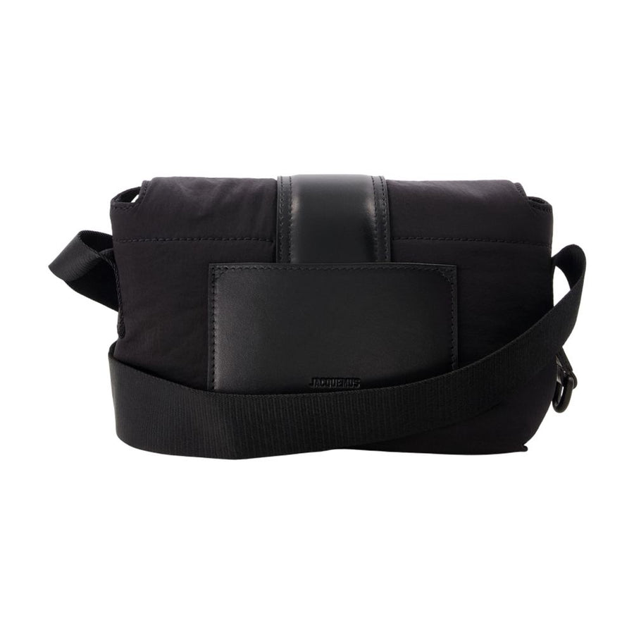 Jacquemus cotton crossbody bag in black