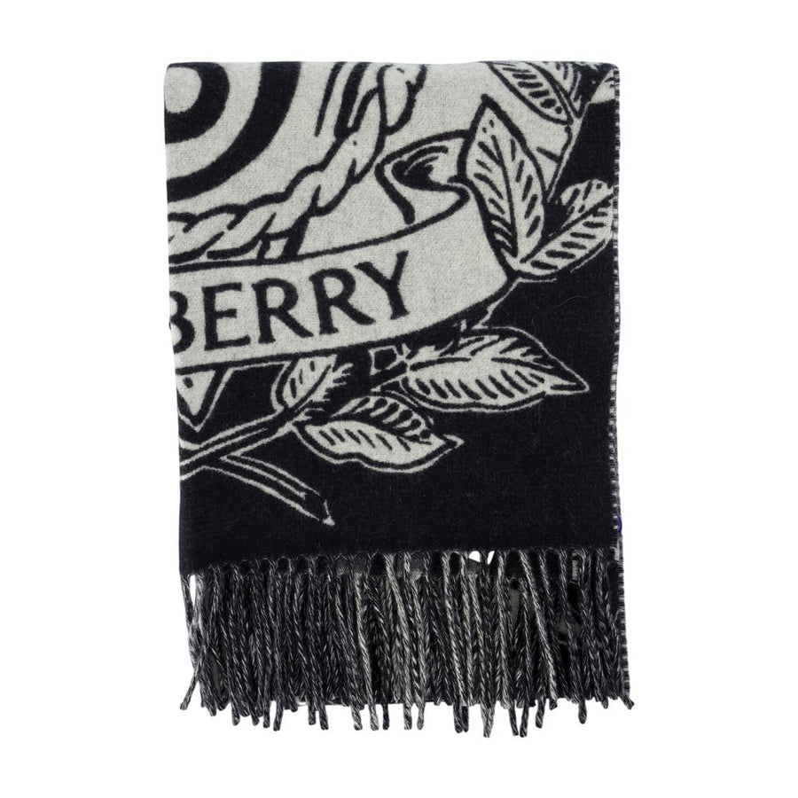 Burberry cashmere scarf in black