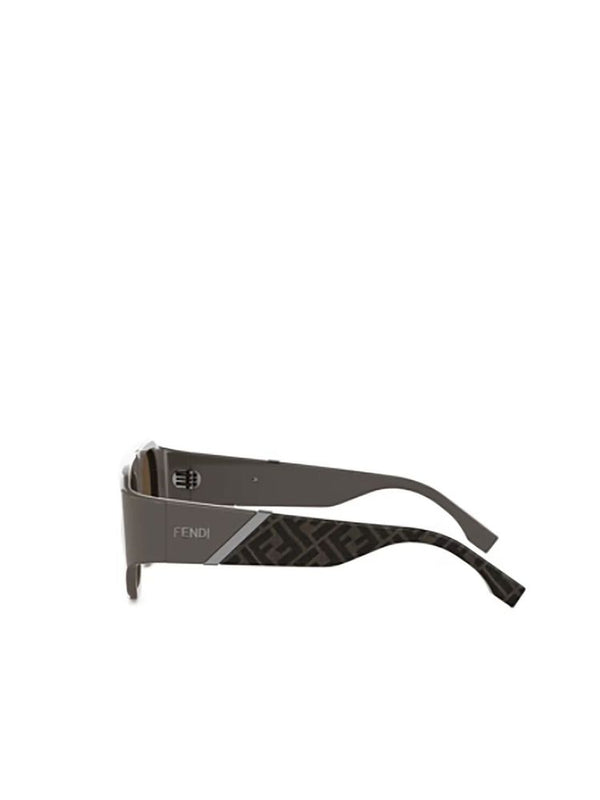 Fendi FE40198I Metal and acetate frame sunglasses in brown