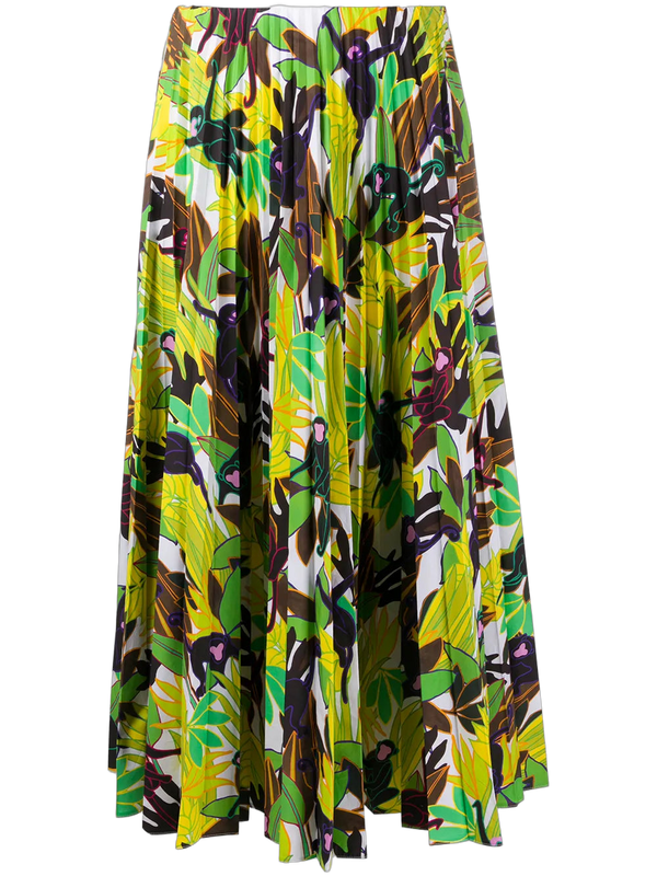 Valentino Cotton skirt in multicolor
