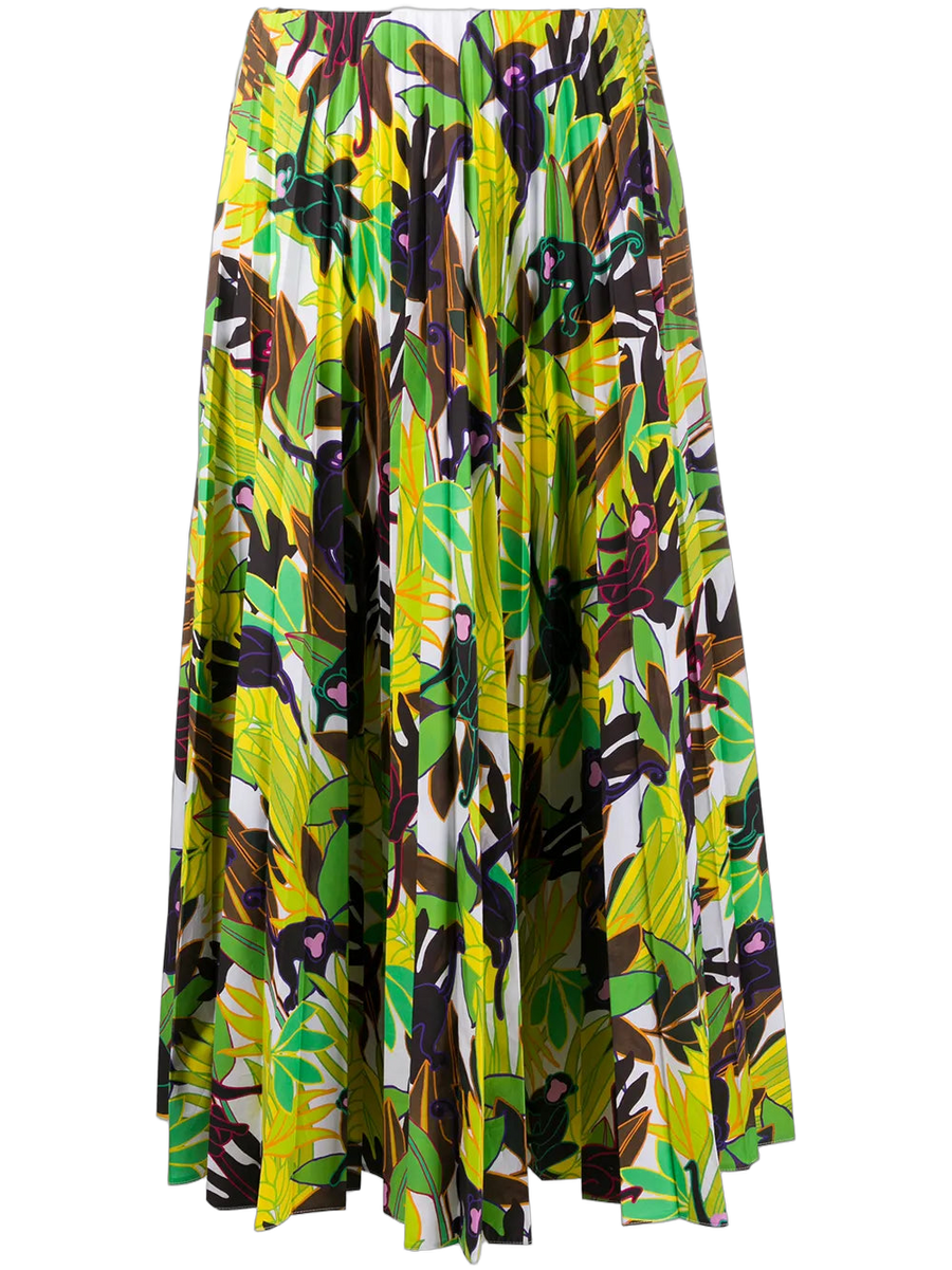 Valentino Cotton skirt in multicolor