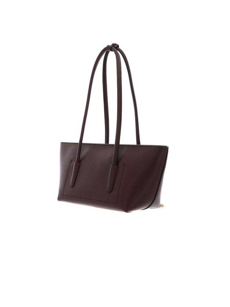 Coccinelle Shopping Bag Berry Bovine Leather / Shopper-bags