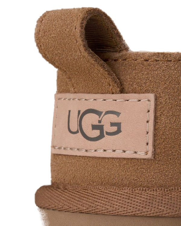 UGG Leather upper boots in chestnut