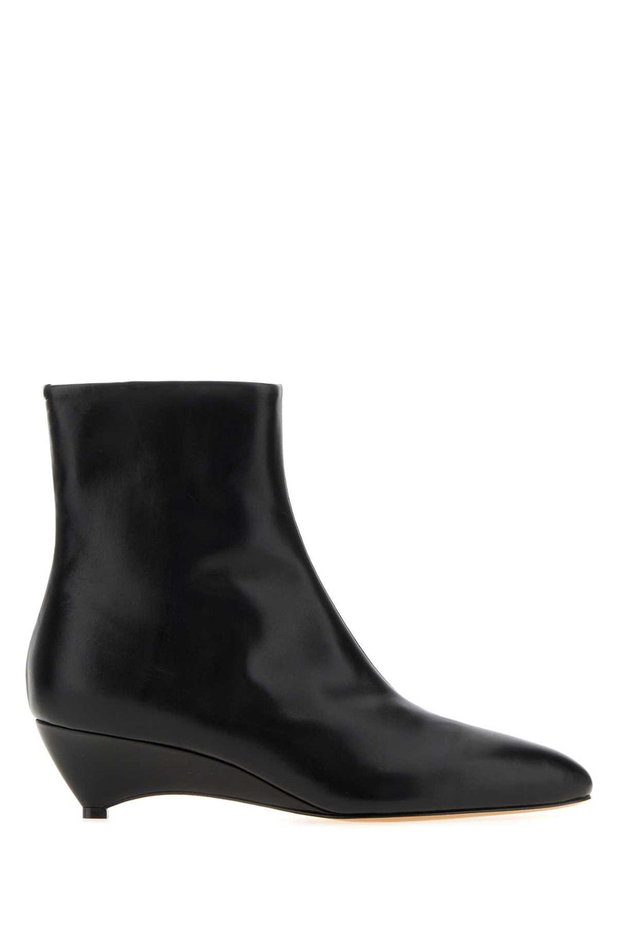 Jil Sander Exterior: 100% Calf boot in black