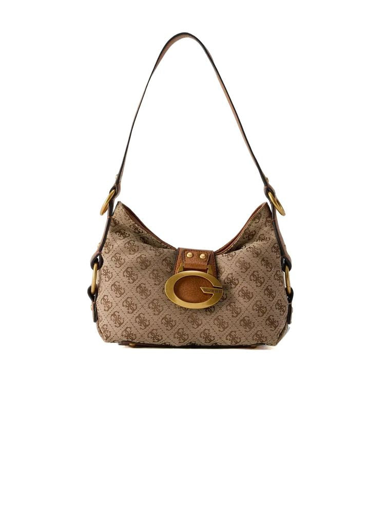Guess 100% Polyester crossbody bag in beige