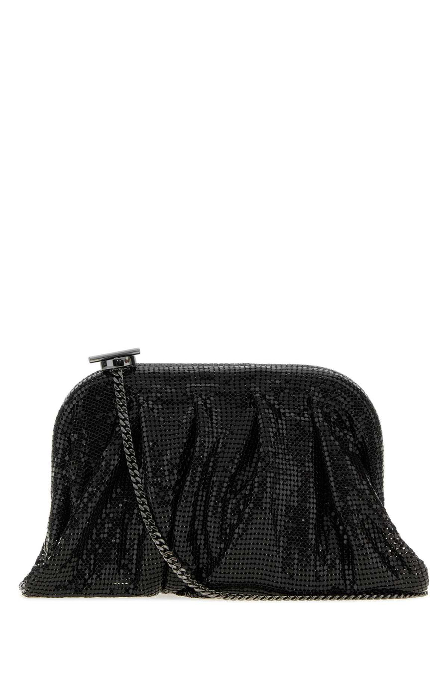 Embellished Fabric Small Venus Clutch Pluto