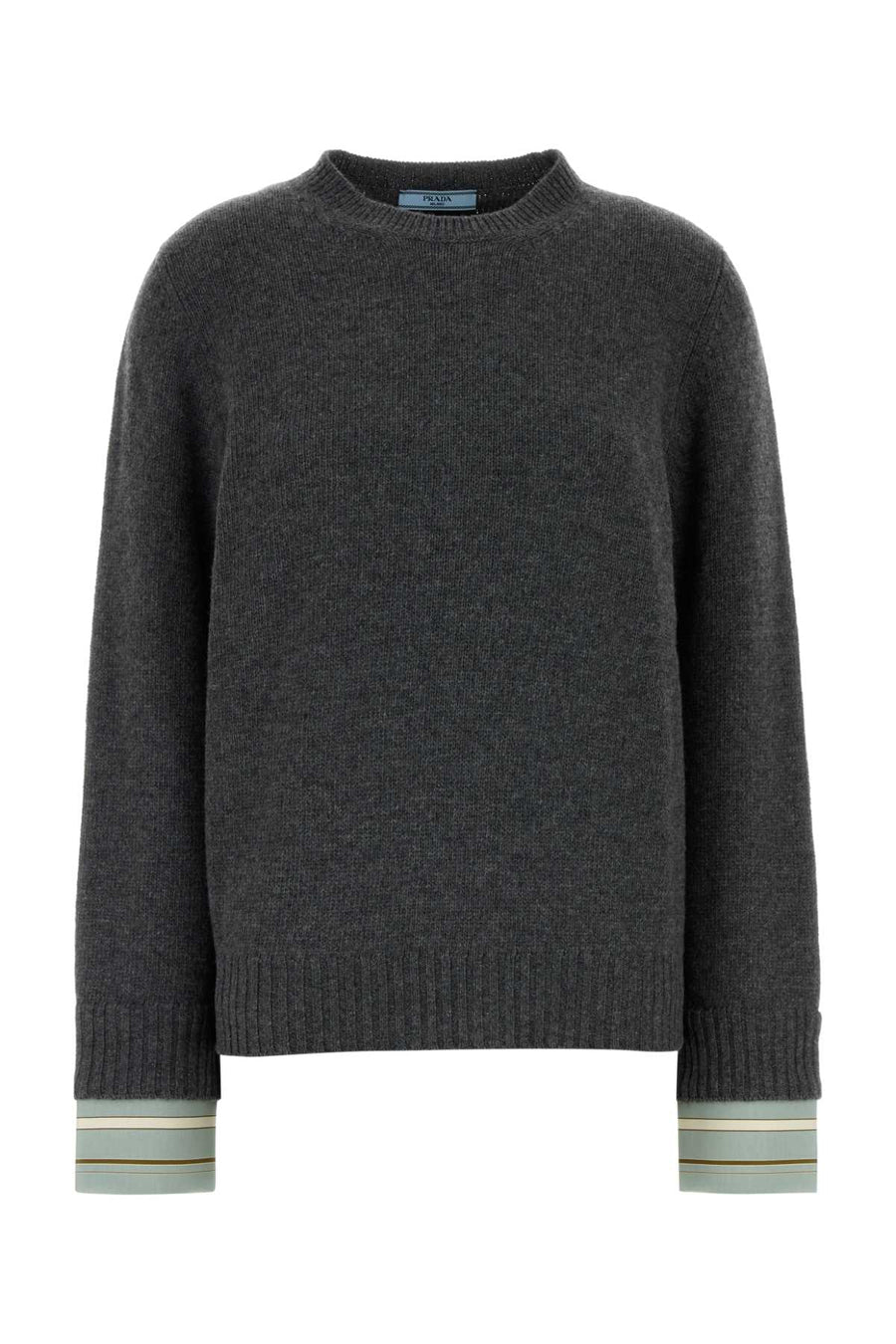 Dark Grey Wool Blend Sweater Ardesia Maglieria