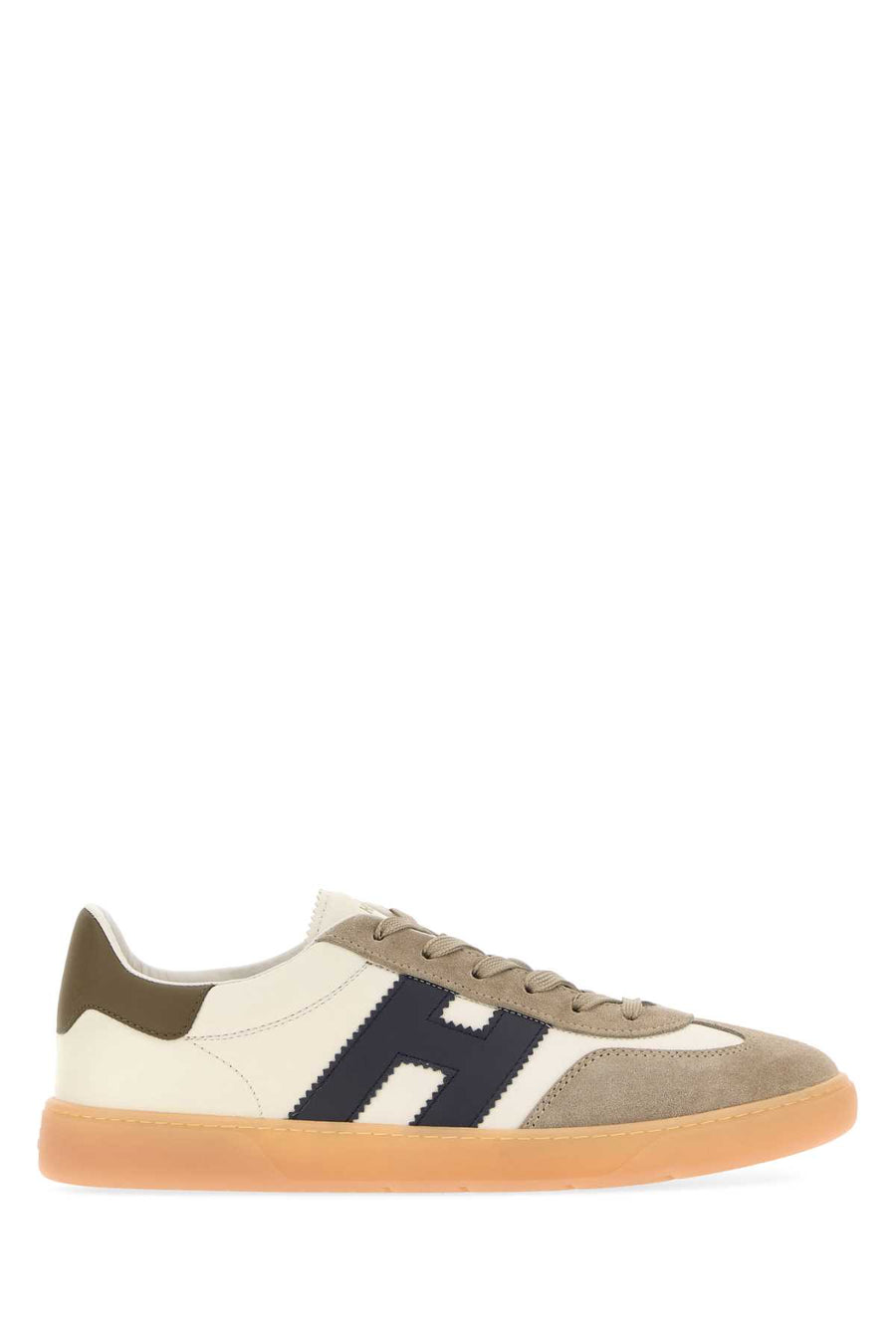 Ivory Leather Hogan Cool Sneakers B013c424v626u801 Scarpe Stringate