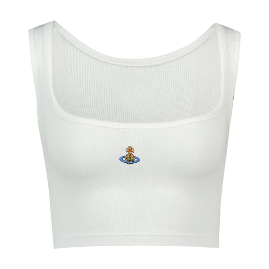 Vivienne Westwood Viscose tank top in white