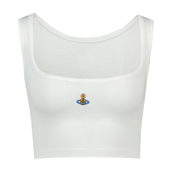 Vivienne Westwood Viscose tank top in white