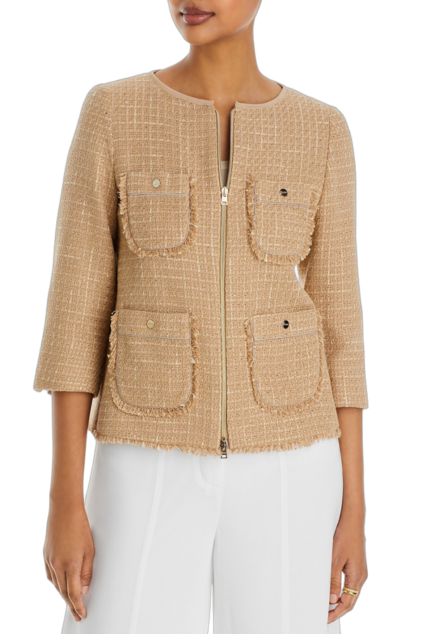 Herno 68% Cotton jacket in beige