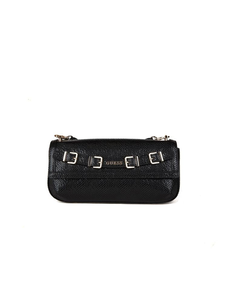 Guess 100% Polyurethane shoulder bag in black