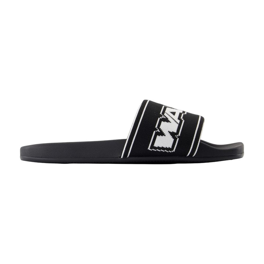 Alexander Wang Polyester slide in black